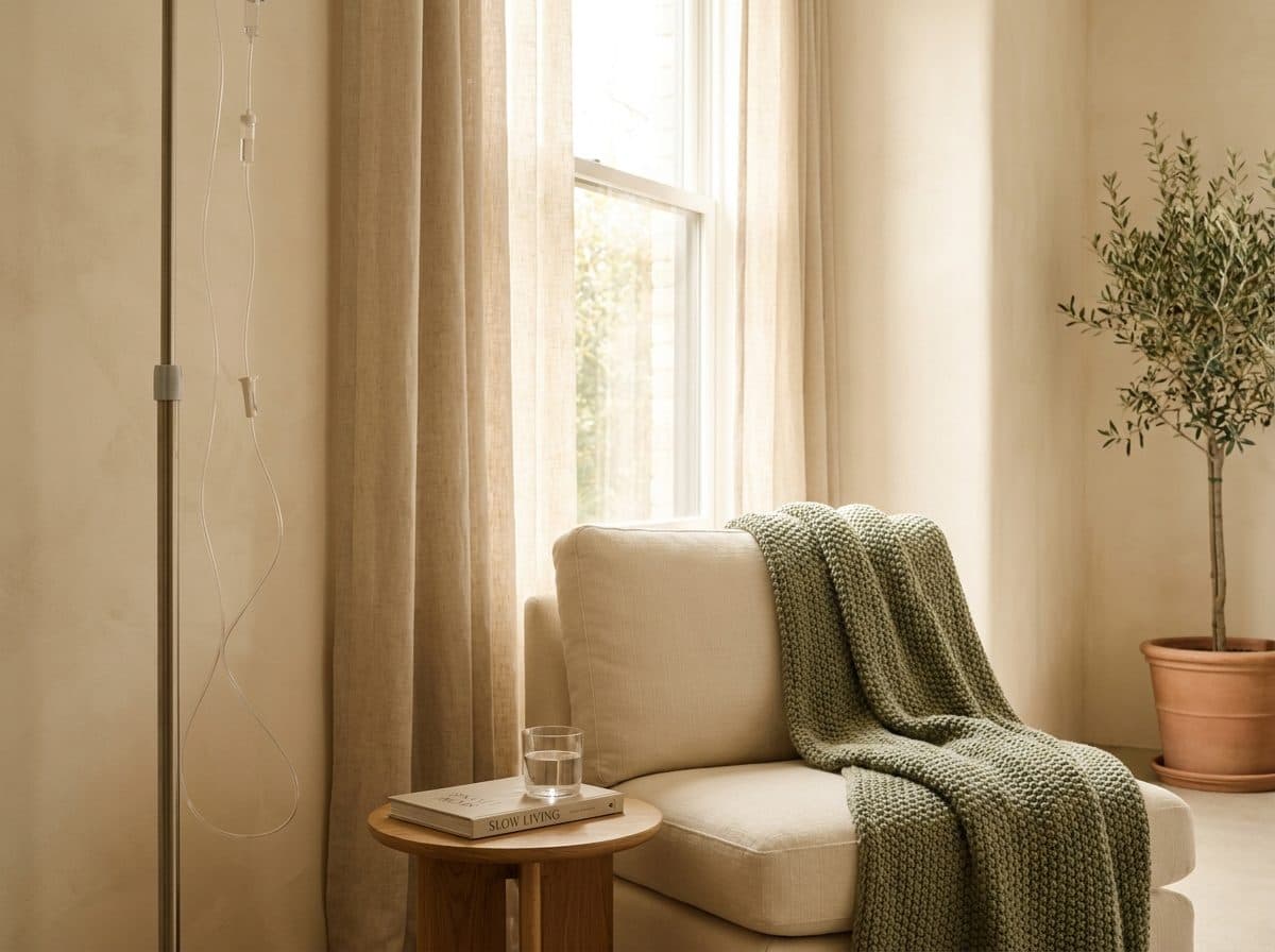 Sillón de sueroterapia IV en MOSS Medical Spa, Doral (imagen referencial)